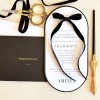 Eleganckie zaproszenia na 18 urodziny - Noir Gold Velvet