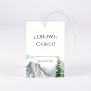 Zawieszki Ślubne z górami - Mountain - PRÓBKA