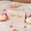 Winietki weselne z delikatną kwiatową grafiką - Lily Beige