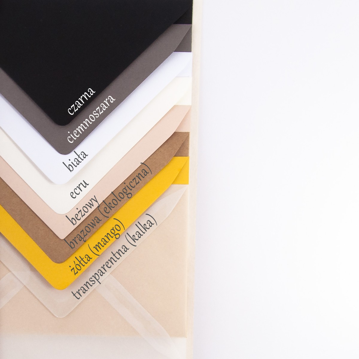 Eleganckie kartowe zaproszenia ślubne Pistachio Cards