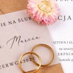 Klasyczne zaproszenia ślubne na papierze eko - Eco Envelope