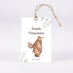 Zawieszki z niedźwiadkiem i prezentem - Teddy Gift