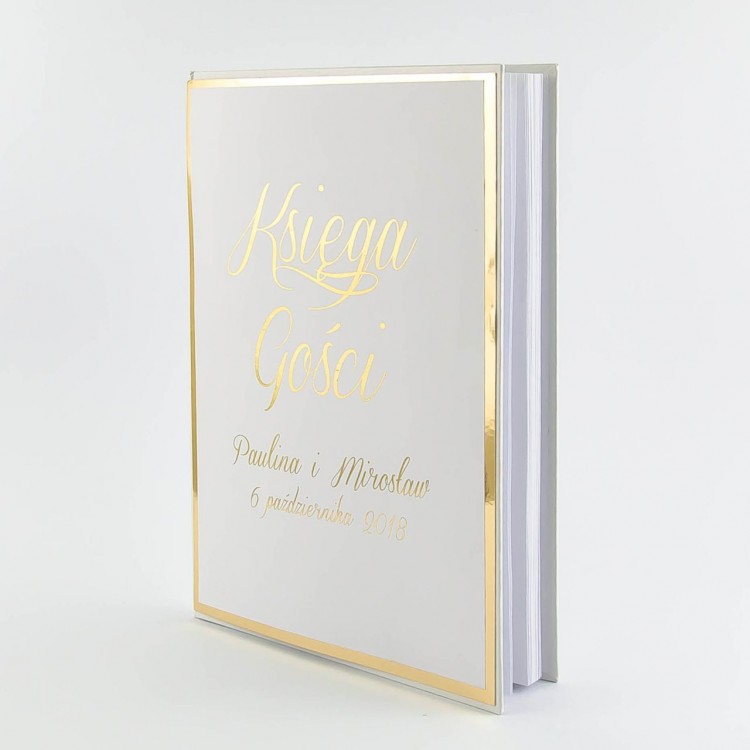 Księga Gości Gold Mirror